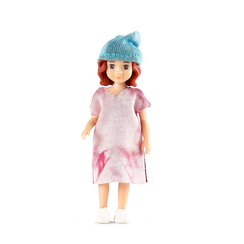 Lalka do przebierania do domku dla lalek zestaw, zabawka dla dzieci, Lundby