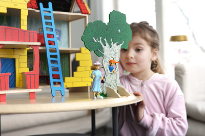 Domek dla lalek Willa Śmiesznotka Pippi Langstrumpf, zabawka dla dzieci