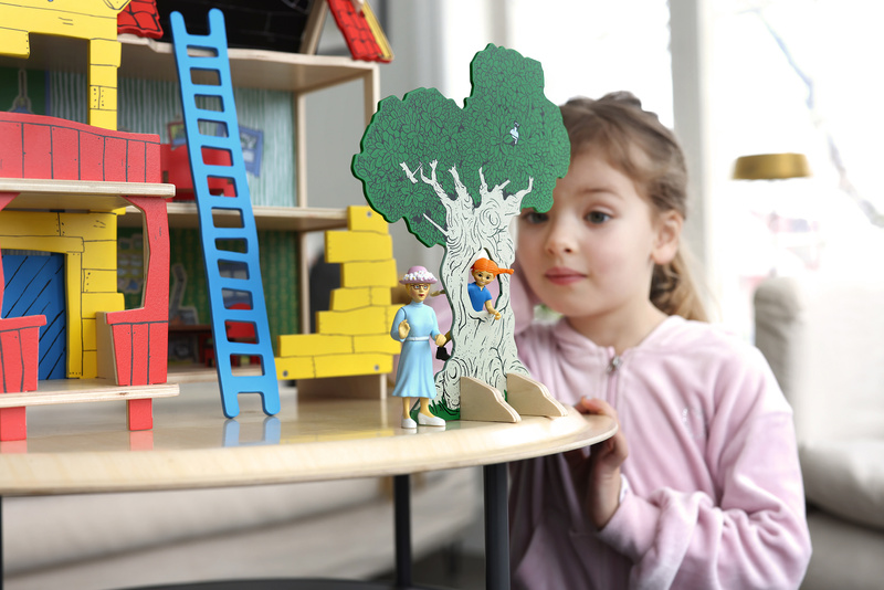 Domek dla lalek Willa Śmiesznotka Pippi Langstrumpf, zabawka dla dzieci