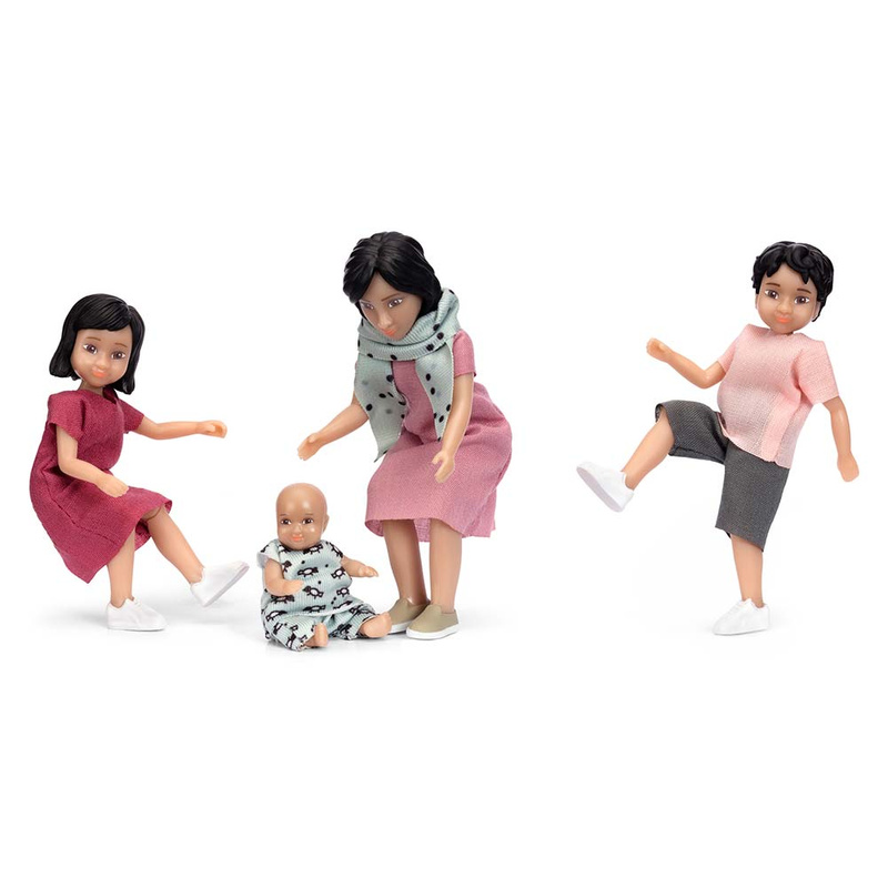 Lalki do domku dla lalek zestaw Jamie, zabawka dla dzieci, domek, Lundby