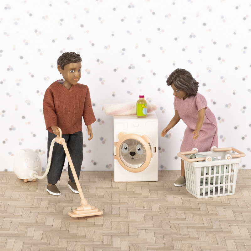 Lalka tata do domku dla lalek rodzina Jamie, zabawka dla dzieci, Lundby