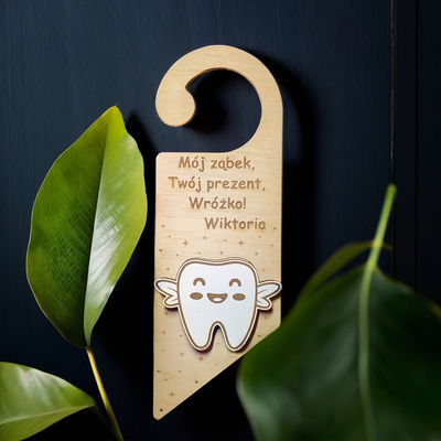 Door hanger for the Tooth Fairy (pattern 5)