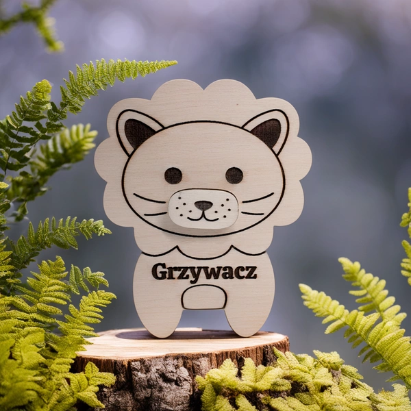 Stojak na okulary - Lew Grzywacz