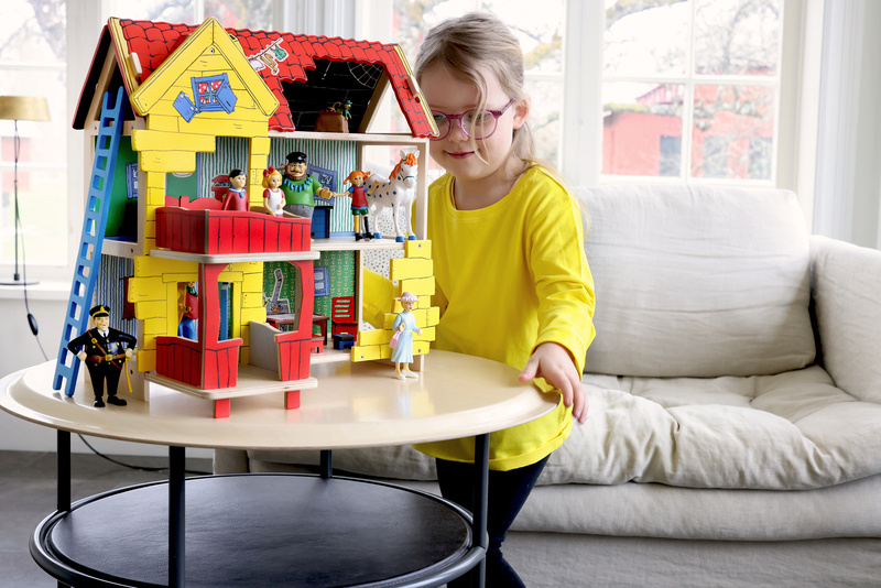 Domek dla lalek Willa Śmiesznotka Pippi Langstrumpf, zabawka dla dzieci